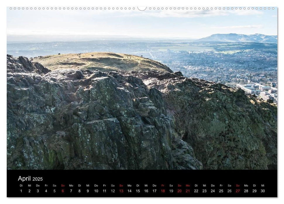 EDINBURGH Stadtbild und Architektur (CALVENDO Premium Wandkalender 2025)