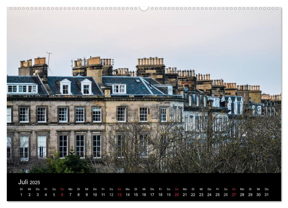 EDINBURGH Stadtbild und Architektur (CALVENDO Premium Wandkalender 2025)