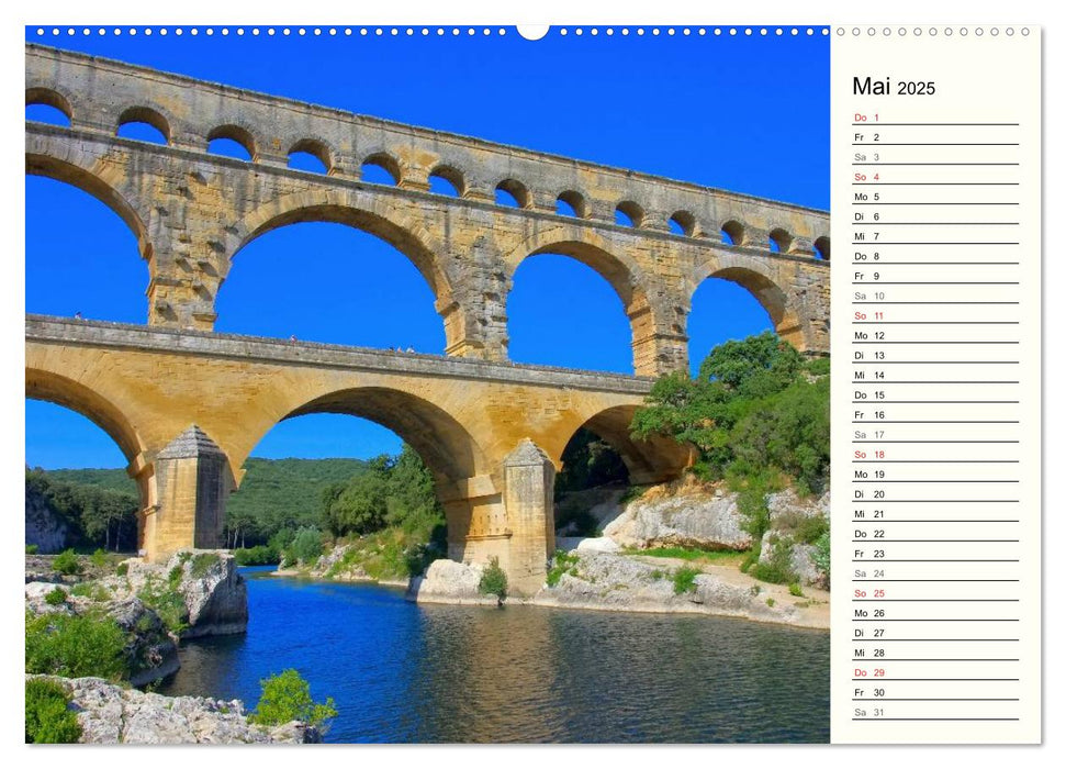 Provence - Zwischen Meer und Alpen (CALVENDO Premium Wandkalender 2025)