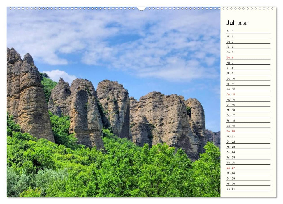 Provence - Zwischen Meer und Alpen (CALVENDO Premium Wandkalender 2025)