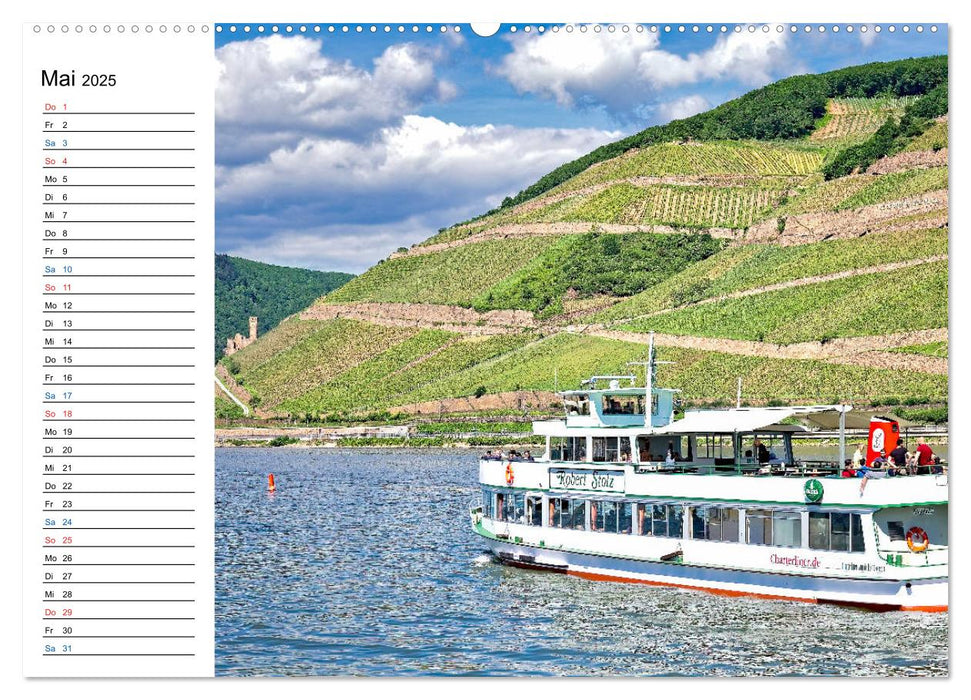 Rheingau - Rhein Riesling Kultur (CALVENDO Premium Wandkalender 2025)