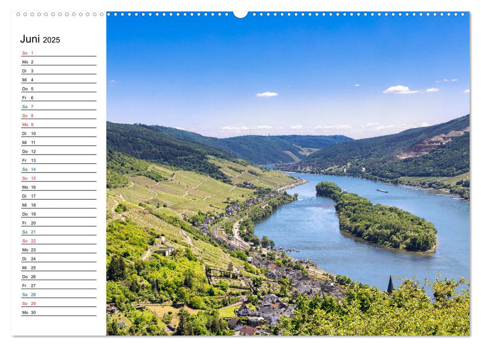 Rheingau - Rhein Riesling Kultur (CALVENDO Premium Wandkalender 2025)