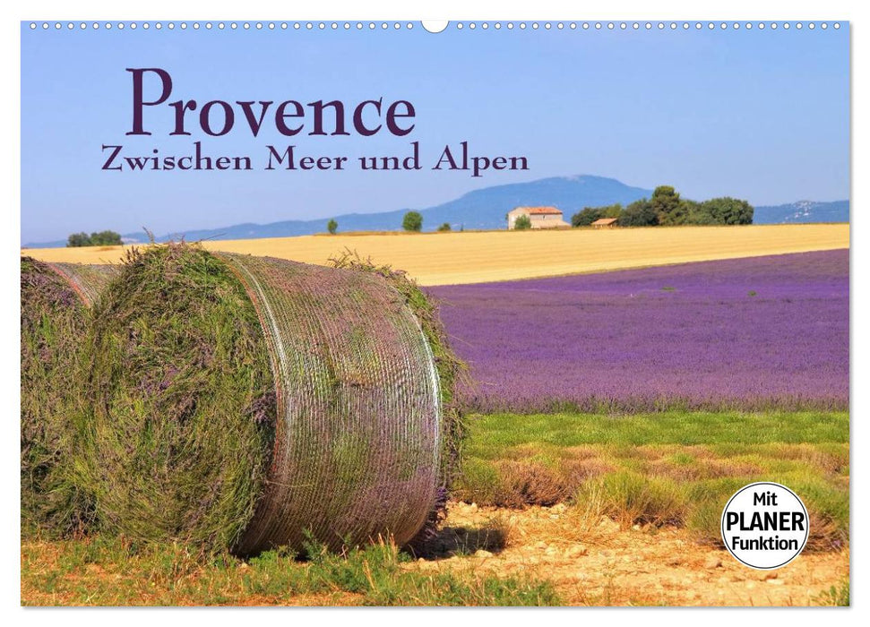 Provence - Zwischen Meer und Alpen (CALVENDO Wandkalender 2025)