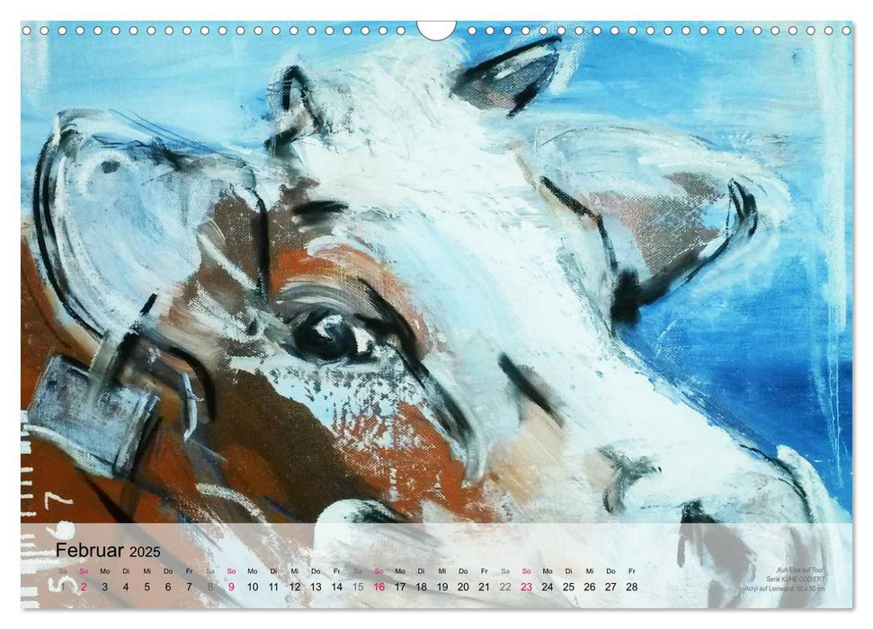 Kunst-Kalender von Stefanie Rogge (CALVENDO Wandkalender 2025)