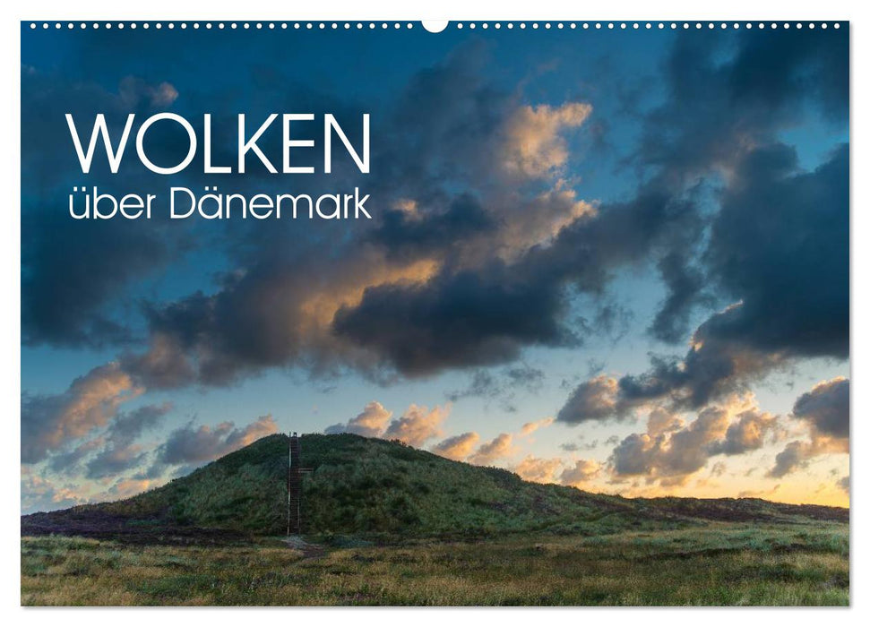 Wolken über Dänemark (CALVENDO Wandkalender 2025)