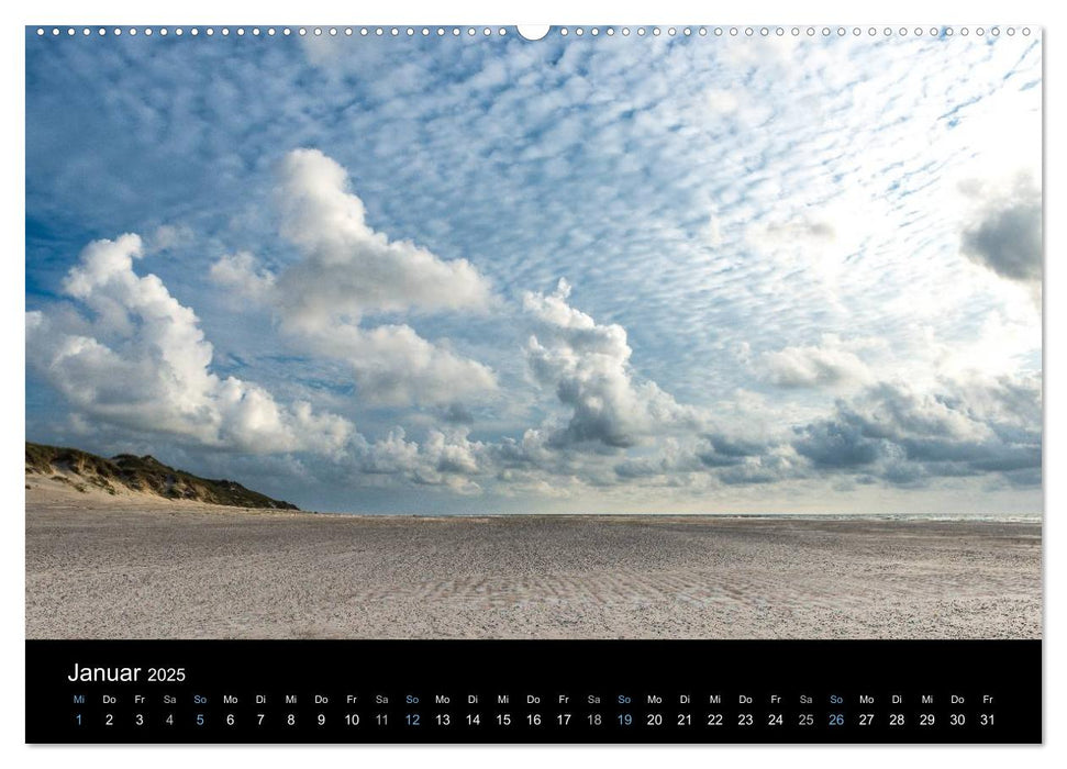 Wolken über Dänemark (CALVENDO Wandkalender 2025)