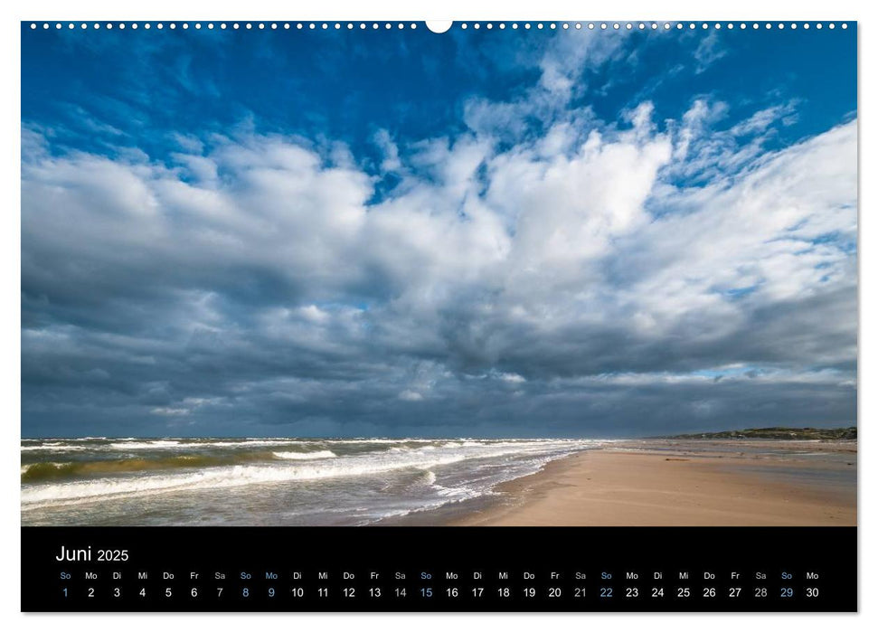 Wolken über Dänemark (CALVENDO Wandkalender 2025)