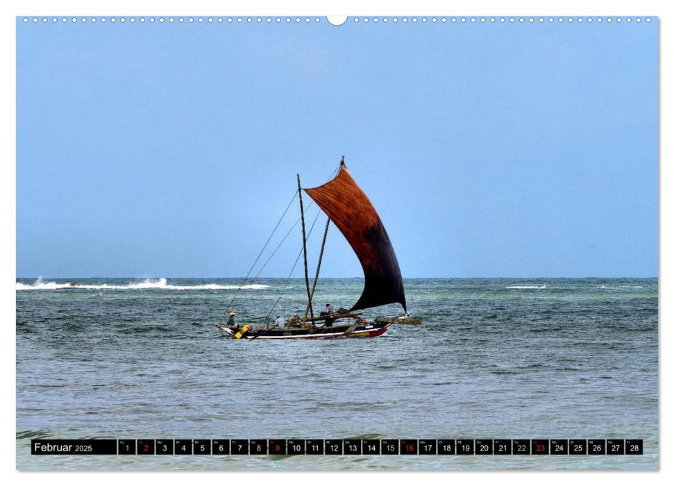 Sri Lanka - Highlights (CALVENDO Wandkalender 2025)