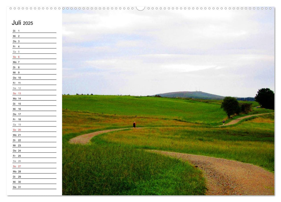 Jakobsweg - Camino Finisterre (CALVENDO Premium Wandkalender 2025)