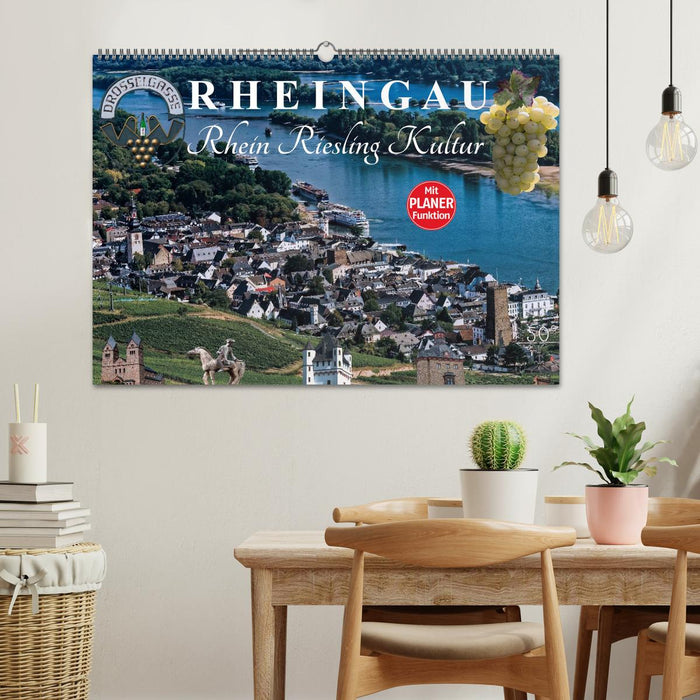 Rheingau - Rhein Riesling Kultur (CALVENDO Wandkalender 2025)