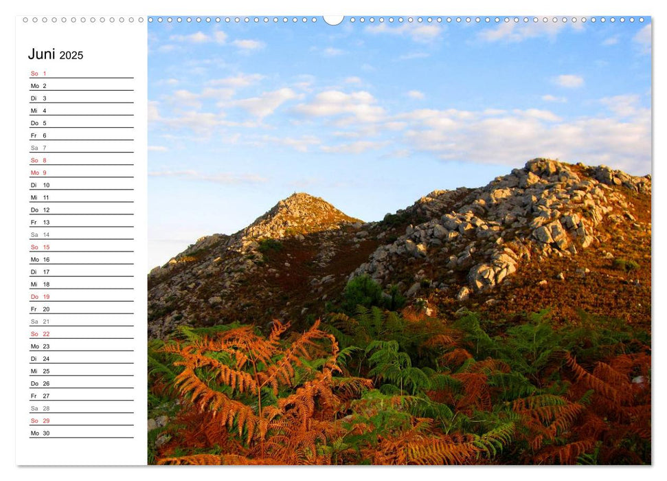 Camino Portugues - Jakobsweg (CALVENDO Premium Wandkalender 2025)