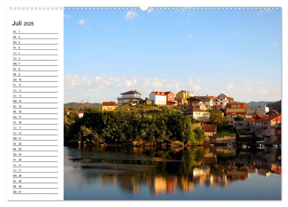 Camino Portugues - Jakobsweg (CALVENDO Premium Wandkalender 2025)