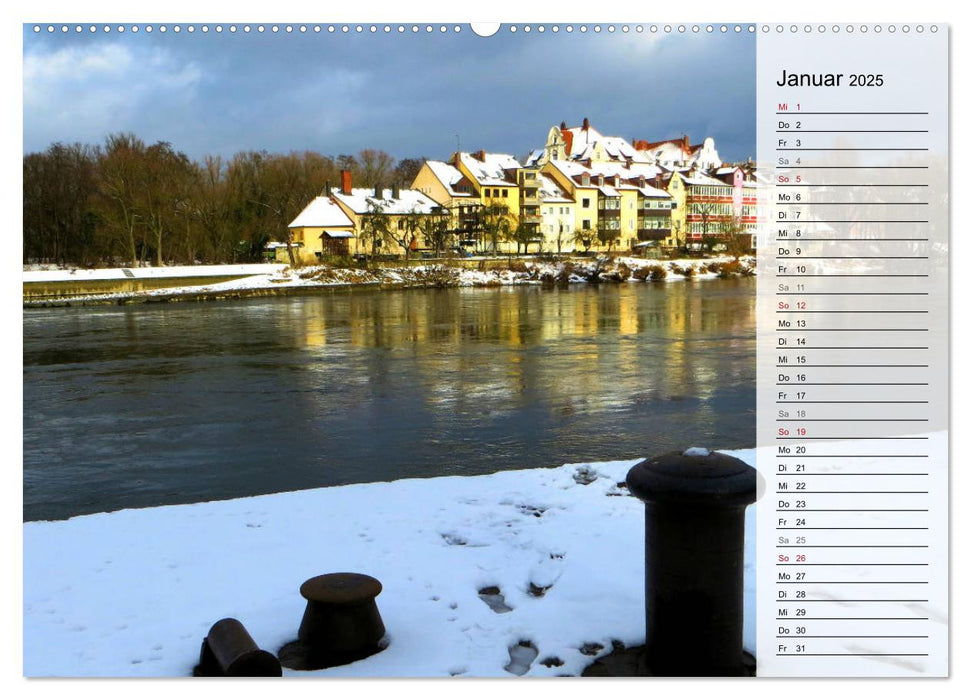 REGENSBURG - Impressionen (CALVENDO Premium Wandkalender 2025)