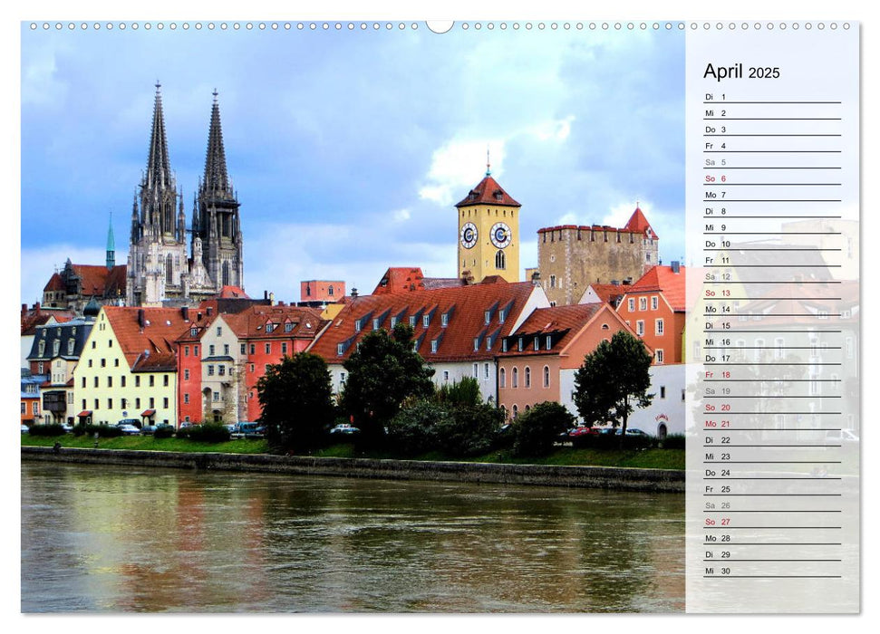 REGENSBURG - Impressionen (CALVENDO Premium Wandkalender 2025)