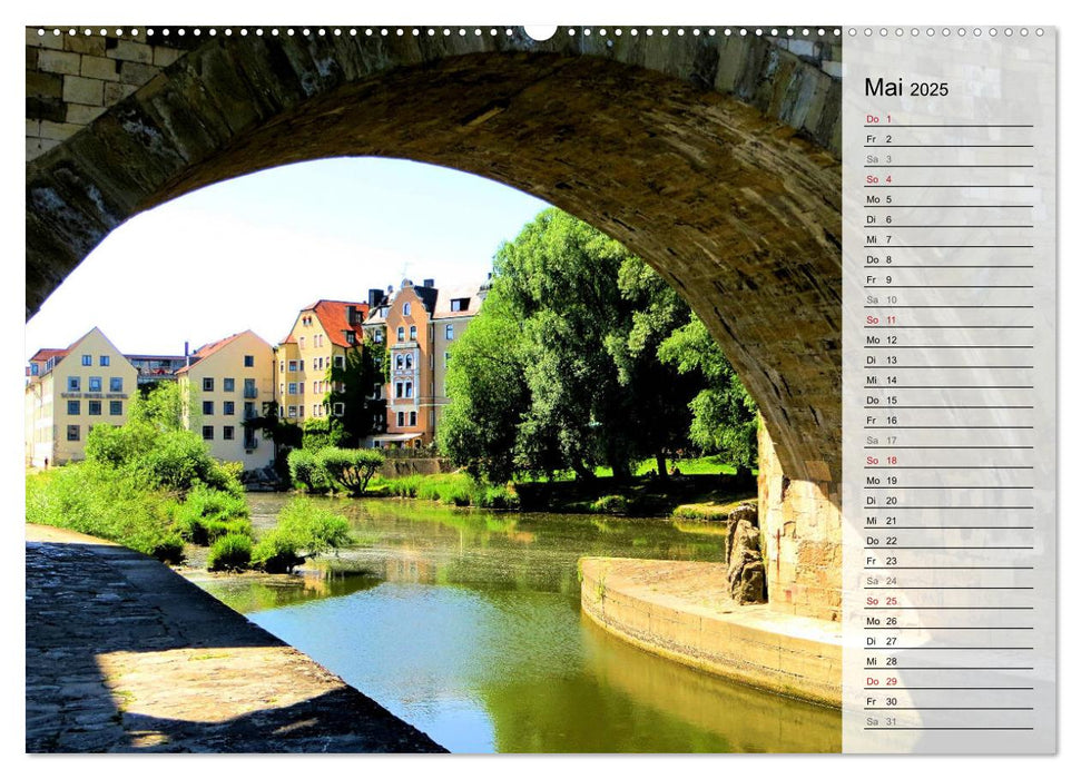 REGENSBURG - Impressionen (CALVENDO Premium Wandkalender 2025)