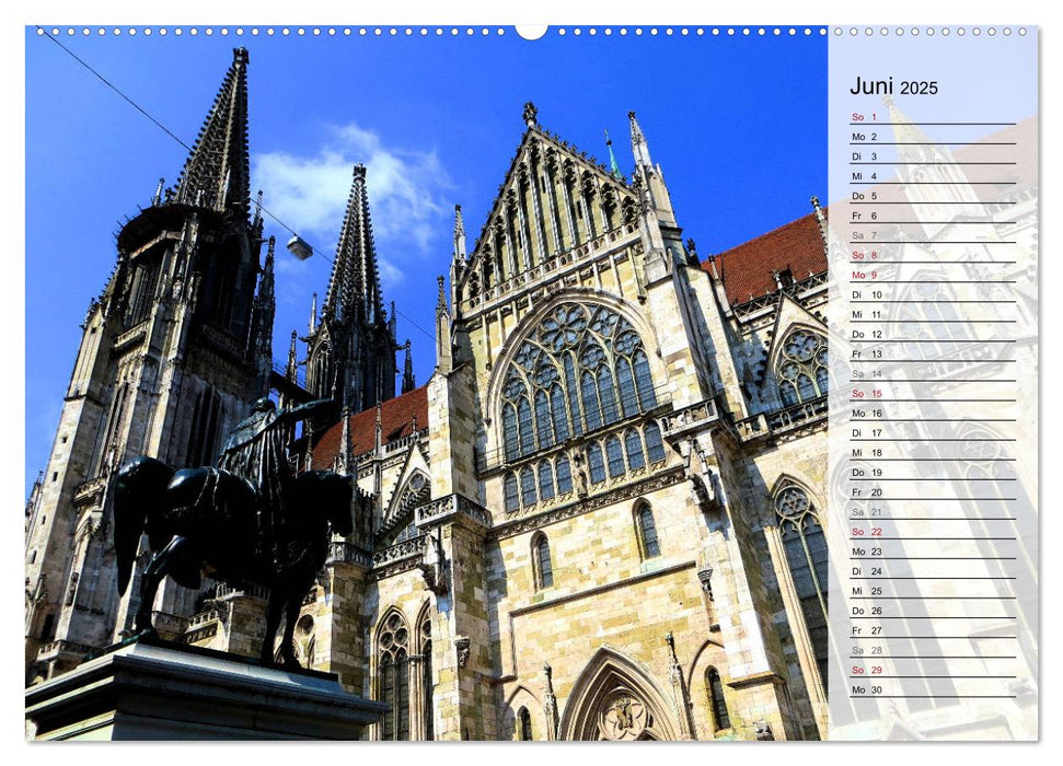 REGENSBURG - Impressionen (CALVENDO Premium Wandkalender 2025)