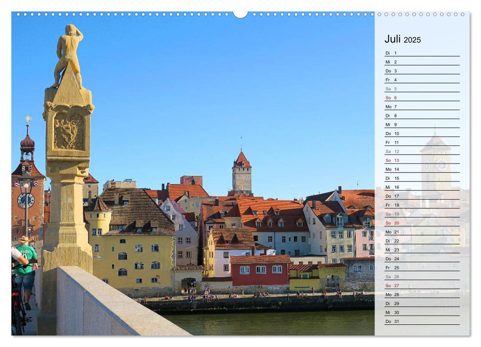 REGENSBURG - Impressionen (CALVENDO Premium Wandkalender 2025)