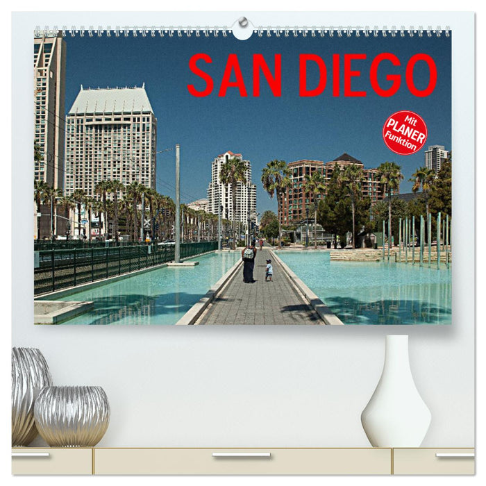 San Diego (CALVENDO Premium Wandkalender 2025)