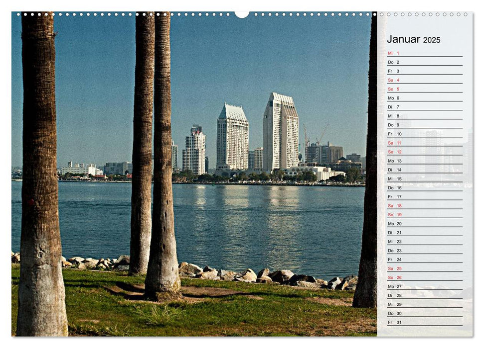 San Diego (CALVENDO Premium Wandkalender 2025)