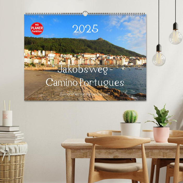 Jakobsweg - Camino Portugues (CALVENDO Wandkalender 2025)