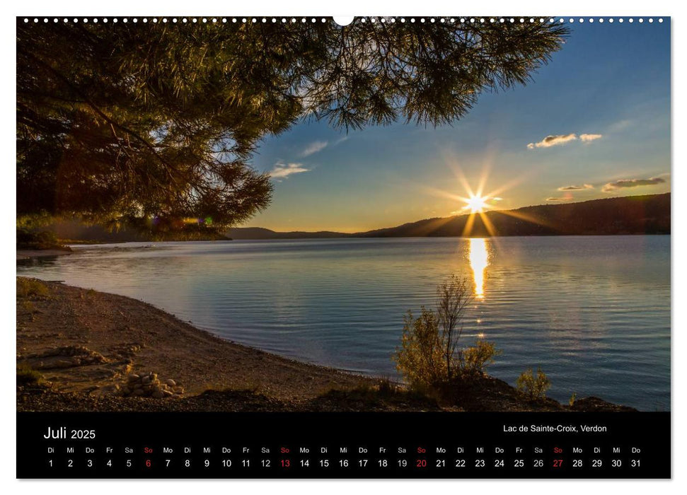 Entschleunigt ... reisen durch traumhafte Landschaften "Les Grandes Alpes" (CALVENDO Premium Wandkalender 2025)