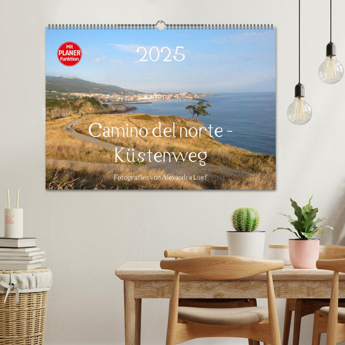 Camino del norte - Küstenweg (CALVENDO Wandkalender 2025)