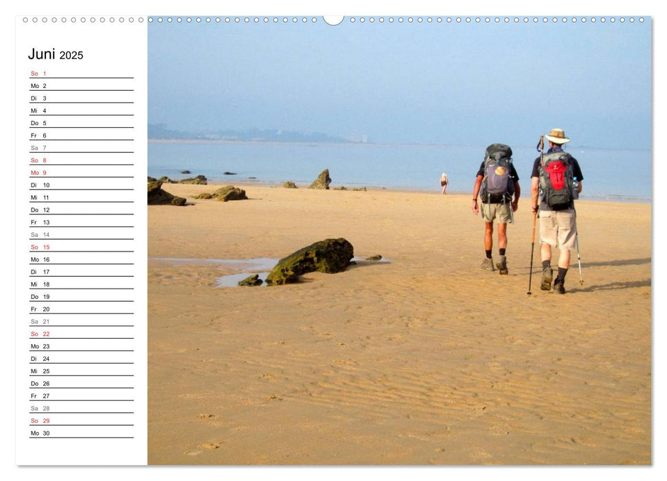 Camino del norte - Küstenweg (CALVENDO Wandkalender 2025)