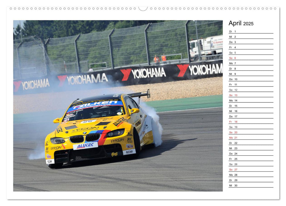 Faszination Motorsport am Nürburgring (CALVENDO Premium Wandkalender 2025)