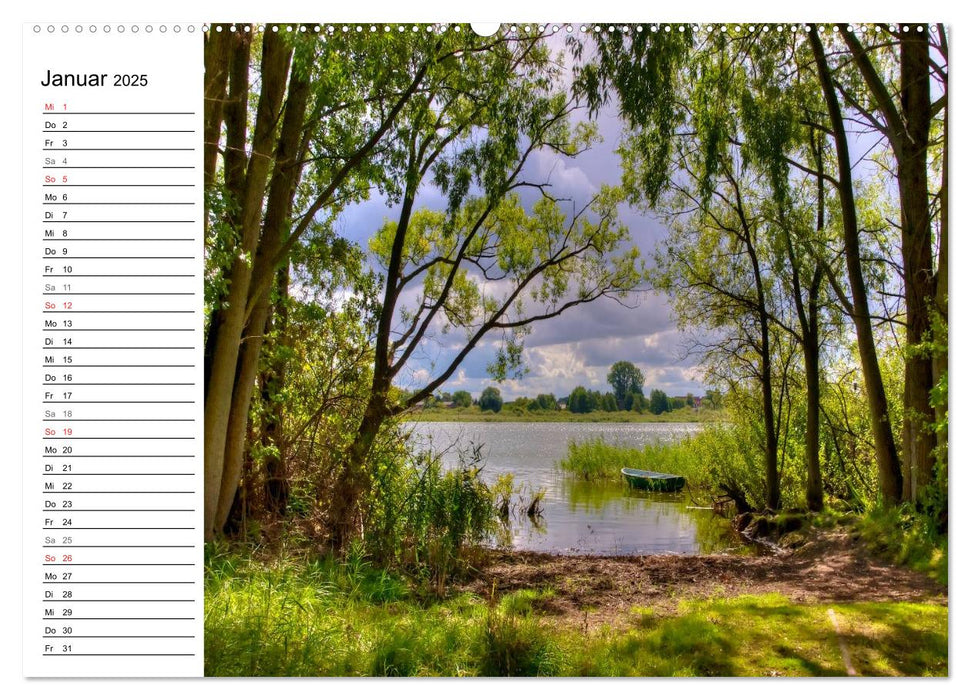 Naturparadies Barnim (CALVENDO Premium Wandkalender 2025)