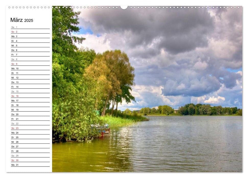 Naturparadies Barnim (CALVENDO Premium Wandkalender 2025)