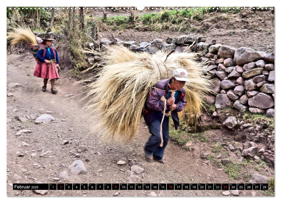 Peru - Bolivien. Eine südamerikanische Zwei-Länder-Reise (CALVENDO Wandkalender 2025)