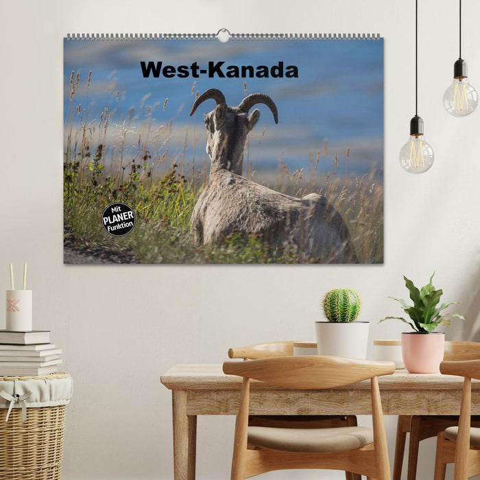 West-Kanada (CALVENDO Wandkalender 2025)
