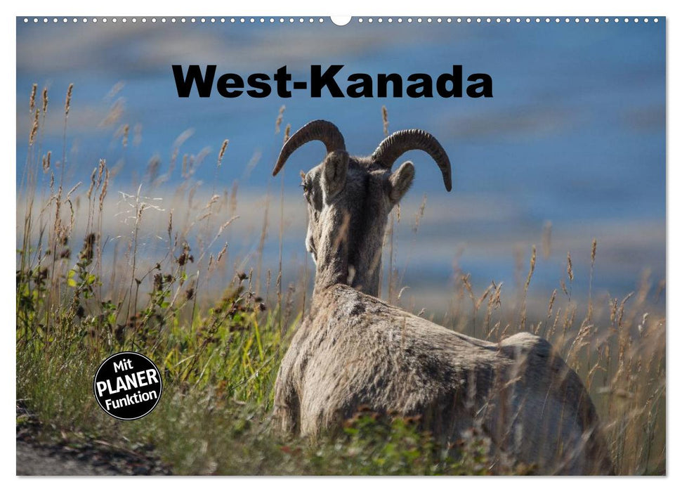 West-Kanada (CALVENDO Wandkalender 2025)