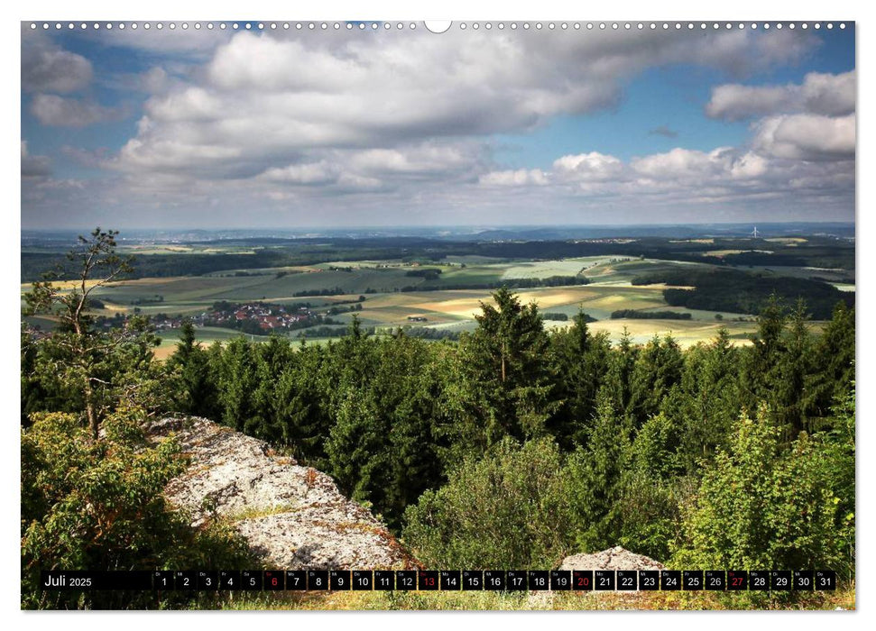 Impressionen aus Franken (CALVENDO Premium Wandkalender 2025)