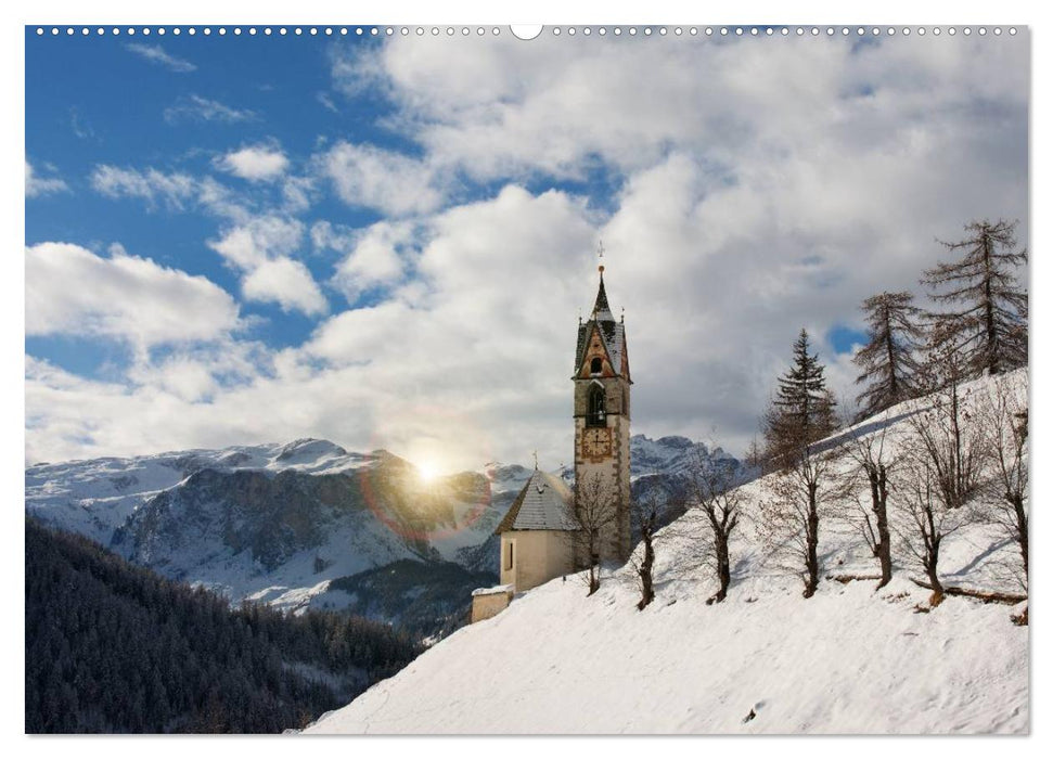 Wundervolle Plätze in Südtirol (CALVENDO Wandkalender 2025)