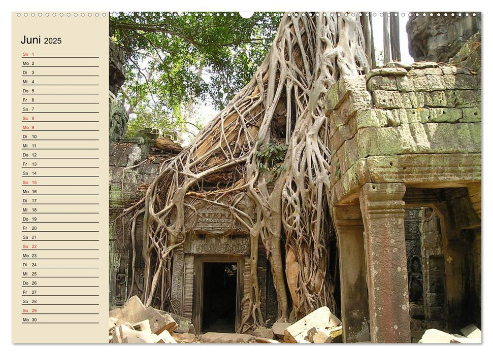 Kambodscha. Angkor Wat (CALVENDO Premium Wandkalender 2025)