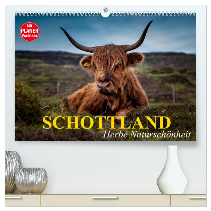 Schottland. Herbe Naturschönheit (CALVENDO Premium Wandkalender 2025)