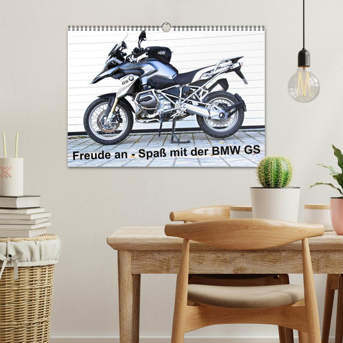 Freude an - Spaß mit der BMW GS (CALVENDO Wandkalender 2025)