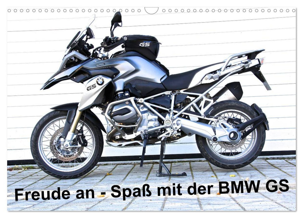 Freude an - Spaß mit der BMW GS (CALVENDO Wandkalender 2025)