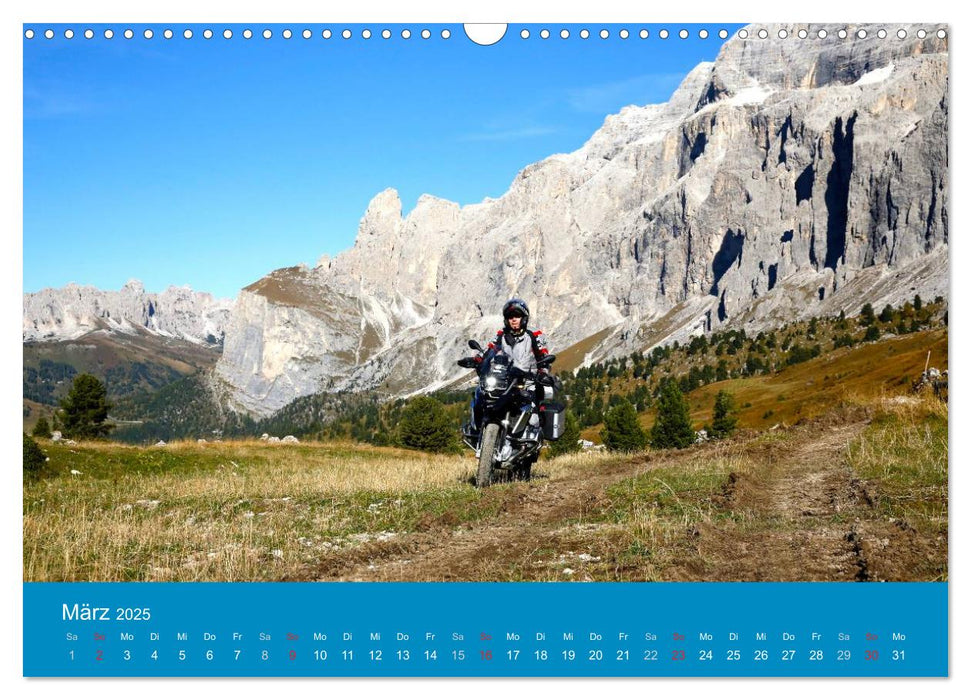 Freude an - Spaß mit der BMW GS (CALVENDO Wandkalender 2025)