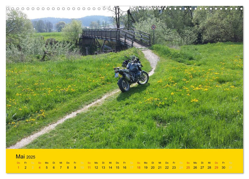 Freude an - Spaß mit der BMW GS (CALVENDO Wandkalender 2025)