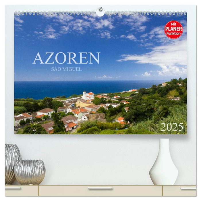 Azoren - São Miguel (CALVENDO Premium Wandkalender 2025)