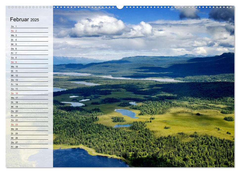 Alaska - Weites Land (CALVENDO Premium Wandkalender 2025)