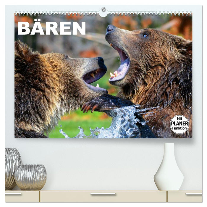 Bären (CALVENDO Premium Wandkalender 2025)