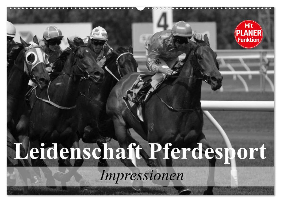 Leidenschaft Pferdesport - Impressionen (CALVENDO Wandkalender 2025)