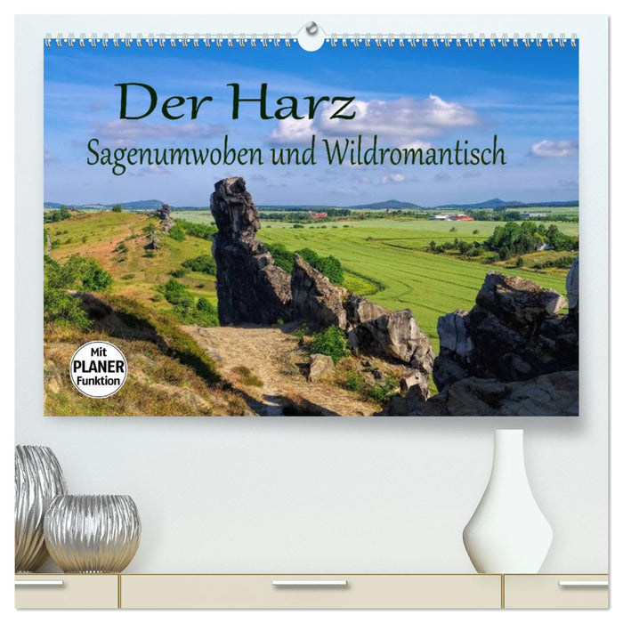 Der Harz - Sagenumwoben und Wildromantisch (CALVENDO Premium Wandkalender 2025)