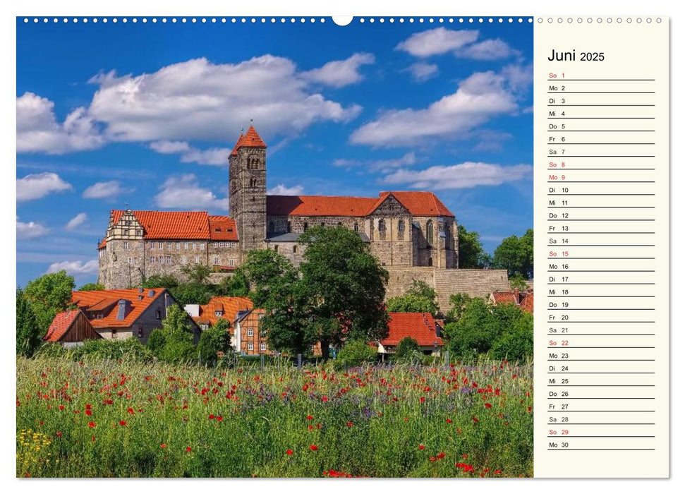 Der Harz - Sagenumwoben und Wildromantisch (CALVENDO Premium Wandkalender 2025)