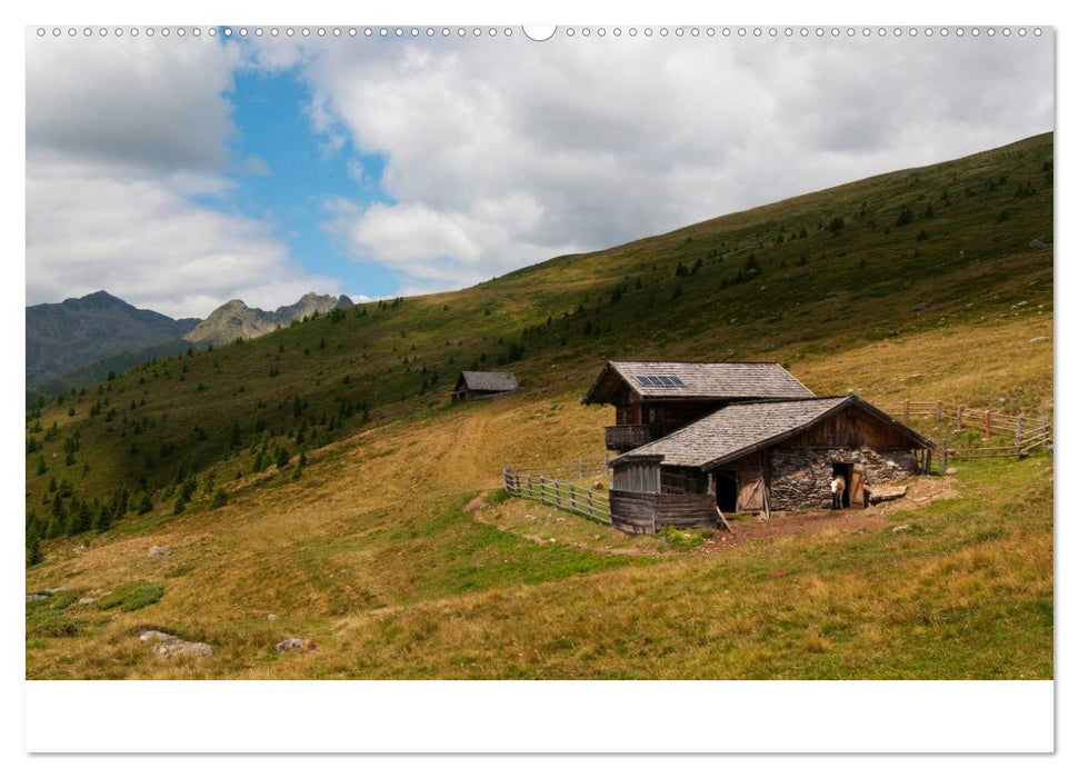 Bekannte und unbekannte Almen in Südtirol (CALVENDO Wandkalender 2025)