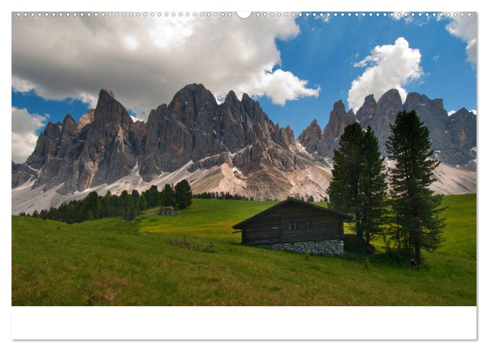 Bekannte und unbekannte Almen in Südtirol (CALVENDO Wandkalender 2025)