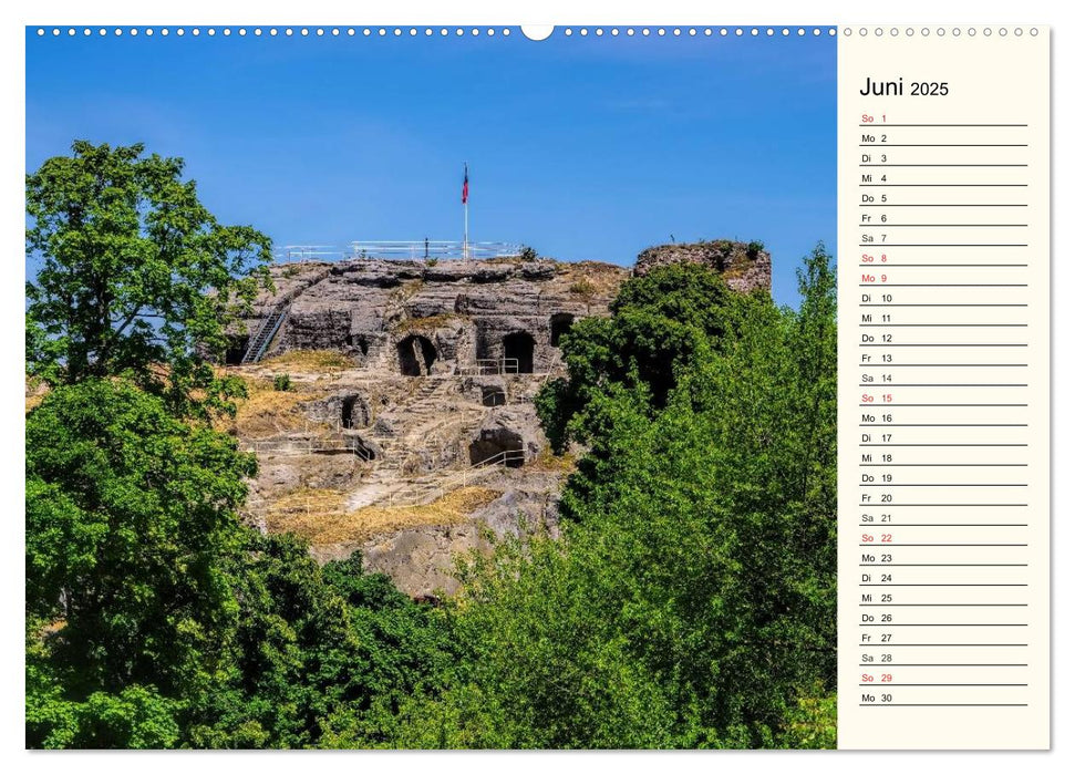 Burgen im Harz (CALVENDO Premium Wandkalender 2025)